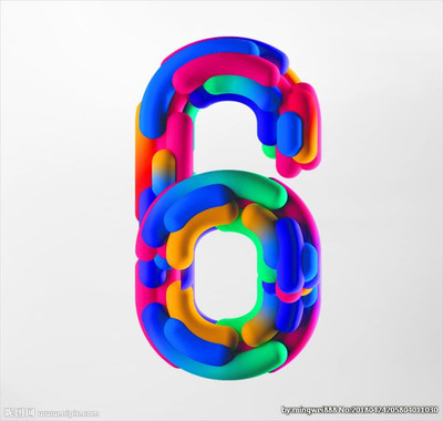 数字“6”的广告设计创意 从符号到视觉营销的艺术